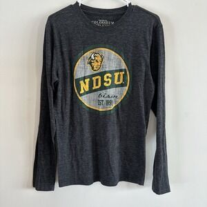 Women's NDSU Bison long Sleeve Dark Gray Shirt‎ Medium Colosseum Athletics